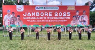 Kwarran Purwojati Ikuti Jambore MI/SD Ma’arif NU Kabupaten Banyumas