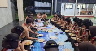 Hari Pramuka ke-64 di SMKN 1 Purwojati: Ulang Janji, Persaudaraan, dan Pengabdian