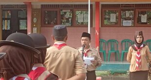 Penilaian Pencapaian Pramuka Garuda Penggalang di Kwarran Purwojati Resmi Digelar