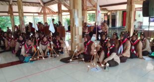 Tiga Calon Pembina Kwarran Purwojati Ikuti Kursus Mahir Dasar di Kendalisada