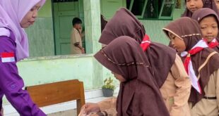 Anak-anak SDN 3 Karangtalun Kidul Gelar Donasi “Peduli Sumatera” dengan Semangat Murni
