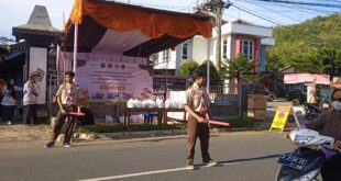 Hari Pertama Pramuka Kwarran Purwojati Gelar Aksi Karya Bakti Lebaran 1447 H/2026