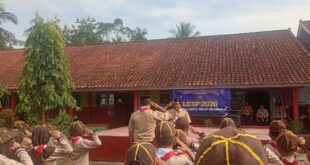 Pembukaan LCTP Siaga Kwarran Purwojati di SDN Karangtalun Lor Berlangsung Meriah
