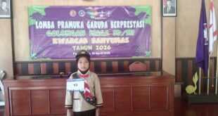 SDN 2 Karangmangu Ikuti Lomba Pramuka Siaga Garuda Berprestasi Tingkat Kwarcab Banyumas 2026