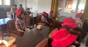 Semangat Menggema! Kontingen Pesta Siaga Kwarran Purwojati Resmi Dilepas ke Tingkat Kwarcab Banyumas