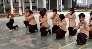 Ambalan Kyai Modjo – Nyi Ageng Serang SMK Negeri 1 Purwojati Gelar Pelantikan Bantara Penuh Semangat dan Kebersamaan