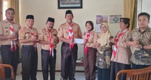 Semangat Menuju Jambore Nasional, Kwarran Purwojati Berikan Dukungan Penuh untuk Wangsit Dewi Kalyca