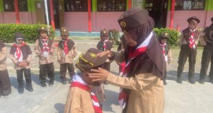 Tanamkan Karakter Sejak Dini, SD Negeri 2 Karangmangu Gelar Penerimaan Tamu Siaga dalam Kegiatan Ekstrakurikuler Pramuka