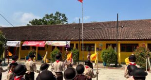 Persiapan LT I Semakin Matang, Pramuka SDN Kaliputih Asah Keterampilan dan Kekompakan Regu
