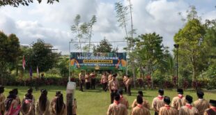 Semangat Hari Pramuka ke-65, Kwarran Purwojati Kobarkan Tekad Menuju Indonesia Emas dari Baturraden