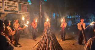 Semangat Hari Pramuka, MTs Manbaul Falah Gerduren Gelar Penerimaan Tamu Penggalang