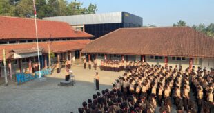 Semangat Hari Pramuka ke-65, SMK Negeri 1 Purwojati Teguhkan Peran Generasi Muda Menuju Indonesia Emas 2045