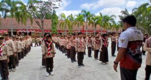 Semarak Hari Pramuka ke-65, SD Negeri 1 Kalitapen Padukan Edukasi, Kekompakan, dan Kepedulian Lingkungan