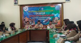 Tingkatkan Kompetensi Pengelolaan Usaha, Kwarran Purwojati Delegasikan Pengurus Ikuti Pelatihan Eksportir