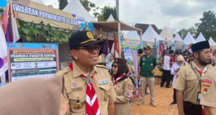 Kak Kwarda Jawa Tengah Kunjungi Stand Purwojati, Apresiasi Kentongan DKR