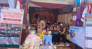 Mabigus SD se-Kwarran Purwojati Kunjungi Stand di Hari Kedua Festival Pramuka Banyumas